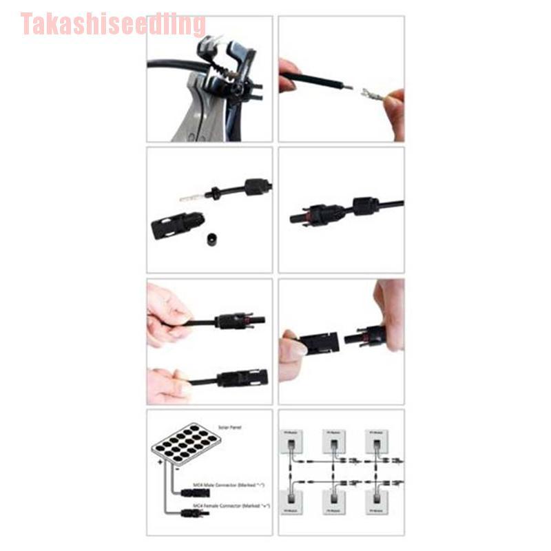 Đầu Nối Mc4 Chống Thấm Nước Cho Pin Năng Lượng Mặt Trời