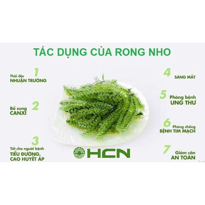 Rong nho tách nước Nhật Bản HOGI gói 120gr