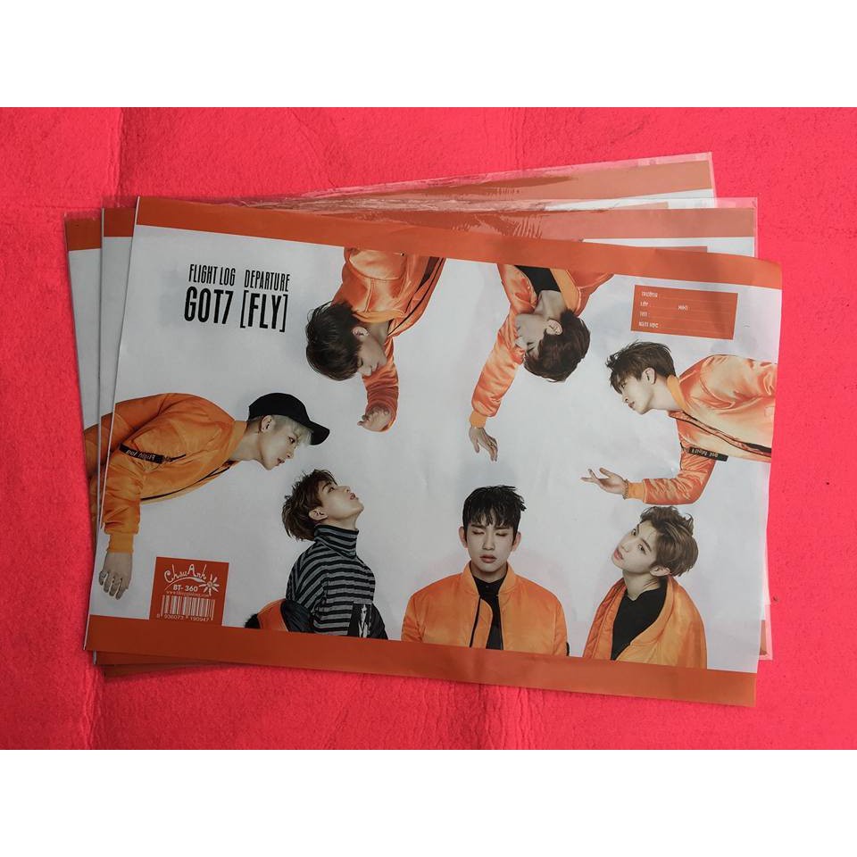 BAO TẬP GOT7 / SEVENTEEN ( 1 XẤP 10 TỜ)