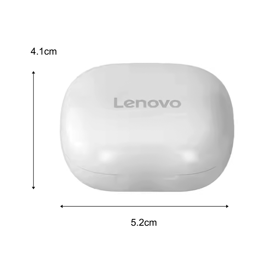 Set 2 Tai Nghe Không Dây Thể Thao LENOVO Móc Tai LP7 Bluetooth TWS Âm Thanh Nổi Hifi Chống Nước IPX5 Kèm Micrô