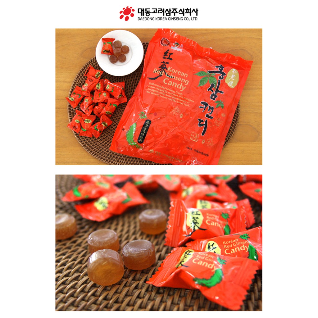 Kẹo Hồng sâm DAEDONG gói 250g