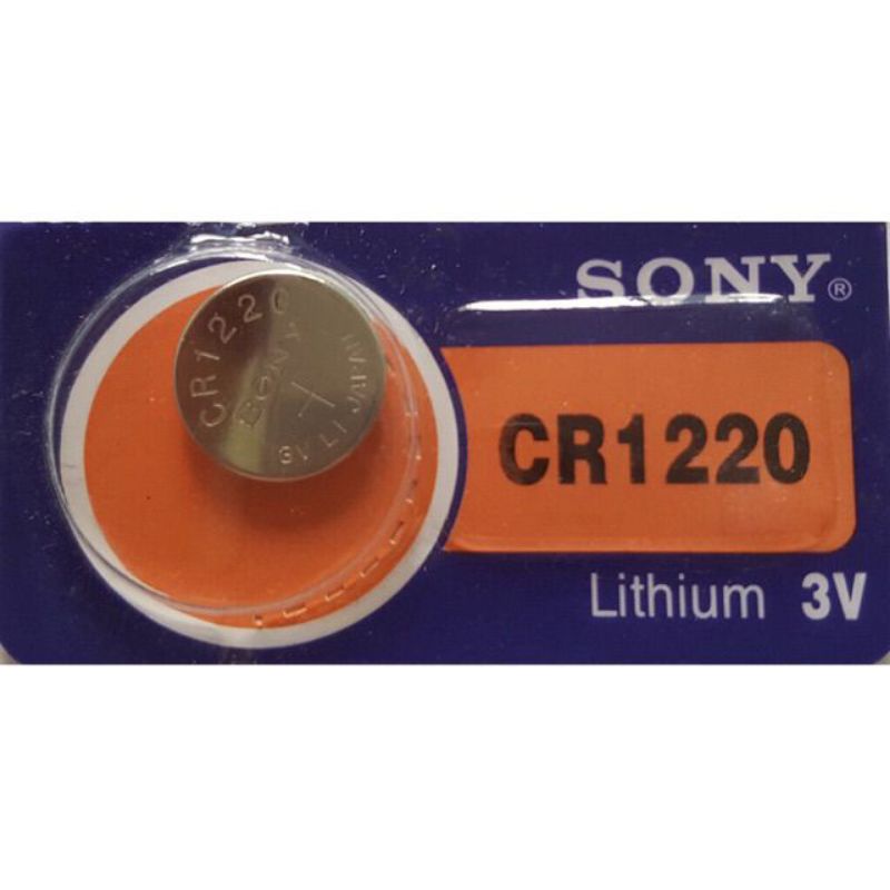 pin sony cr1220 lithium 3v chính hãng (giá 1 viên )