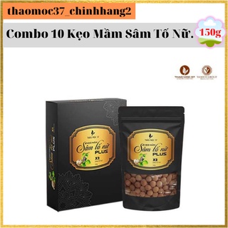 Combo 10 kẹo mầm sâm tố nữ plus thảo mộc 37_chính hãng