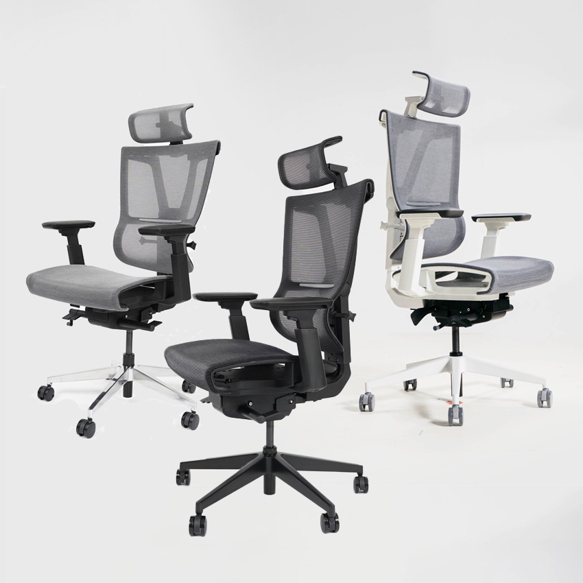 Ghế công thái học Epione ErgoChair Pro (All Black / Dark Gray / Cool Gray) - Hàng Chính Hãng