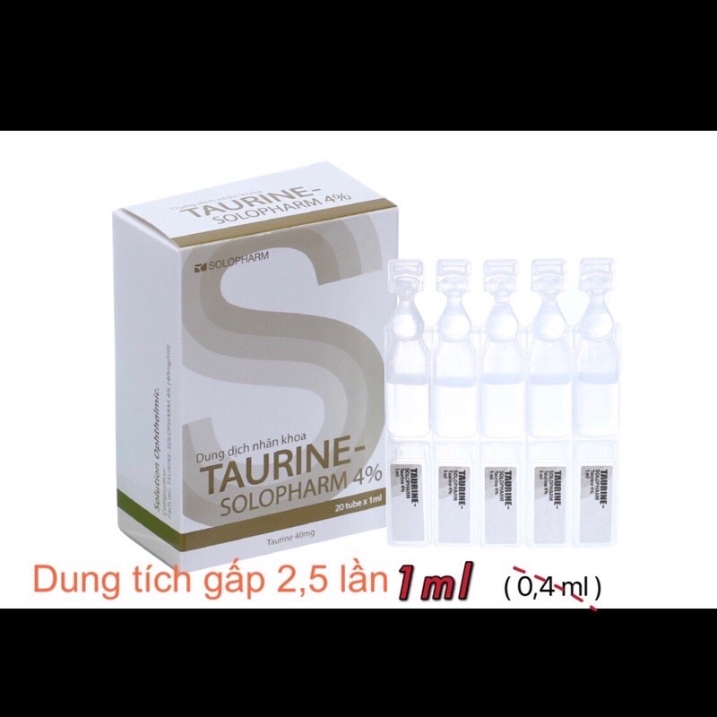 Combo 5 hộp Taustin 0,4ml và  1ml