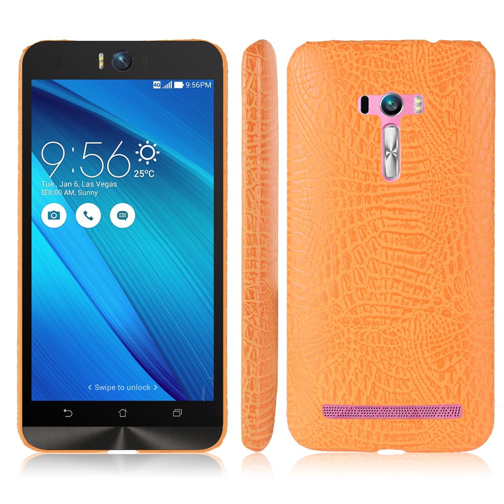 Ốp điện thoại thời trang với họa tiết vân da cá sấu cho Asus Zenfone Selfie laser ZE500KL