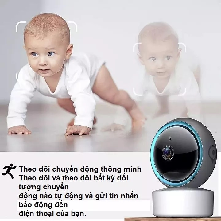 Camera IP wifi không dây 5G Camera YCC365 chính hãng giá rẻ nhất thị trường - Bảo hành 12 tháng -