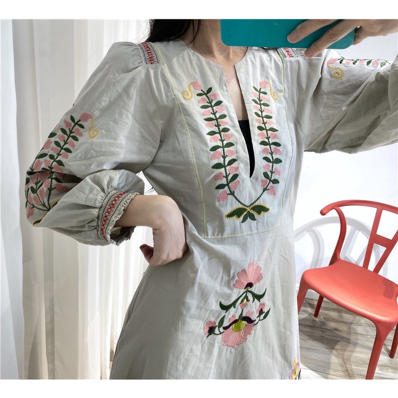 Váy zara thêu size xs