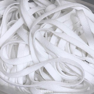 [ NHẬP MÃ SPE3222 HOÀN 10K XU ] Classic ShoeLaces | Dây giày thể thao dẹt Trắng (Thấp - Cao)