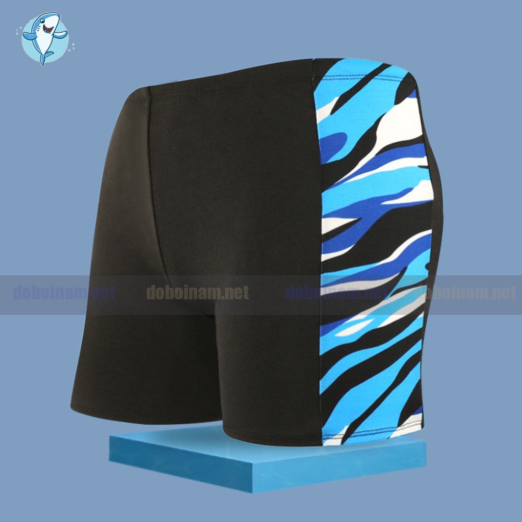 Quần bơi nam short họa tiết OCEAN vải dày co giãn 4 chiều thoải mái hoạt động | BigBuy360 - bigbuy360.vn