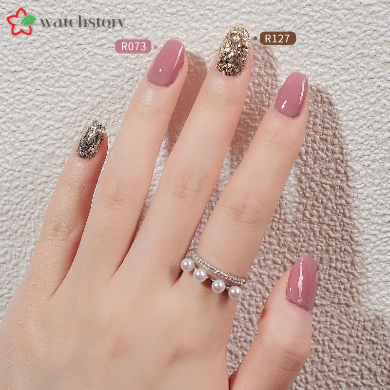 [Hàng mới về] Gel sơn bóng móng tay thời trang nhiều màu sắc tùy chọn