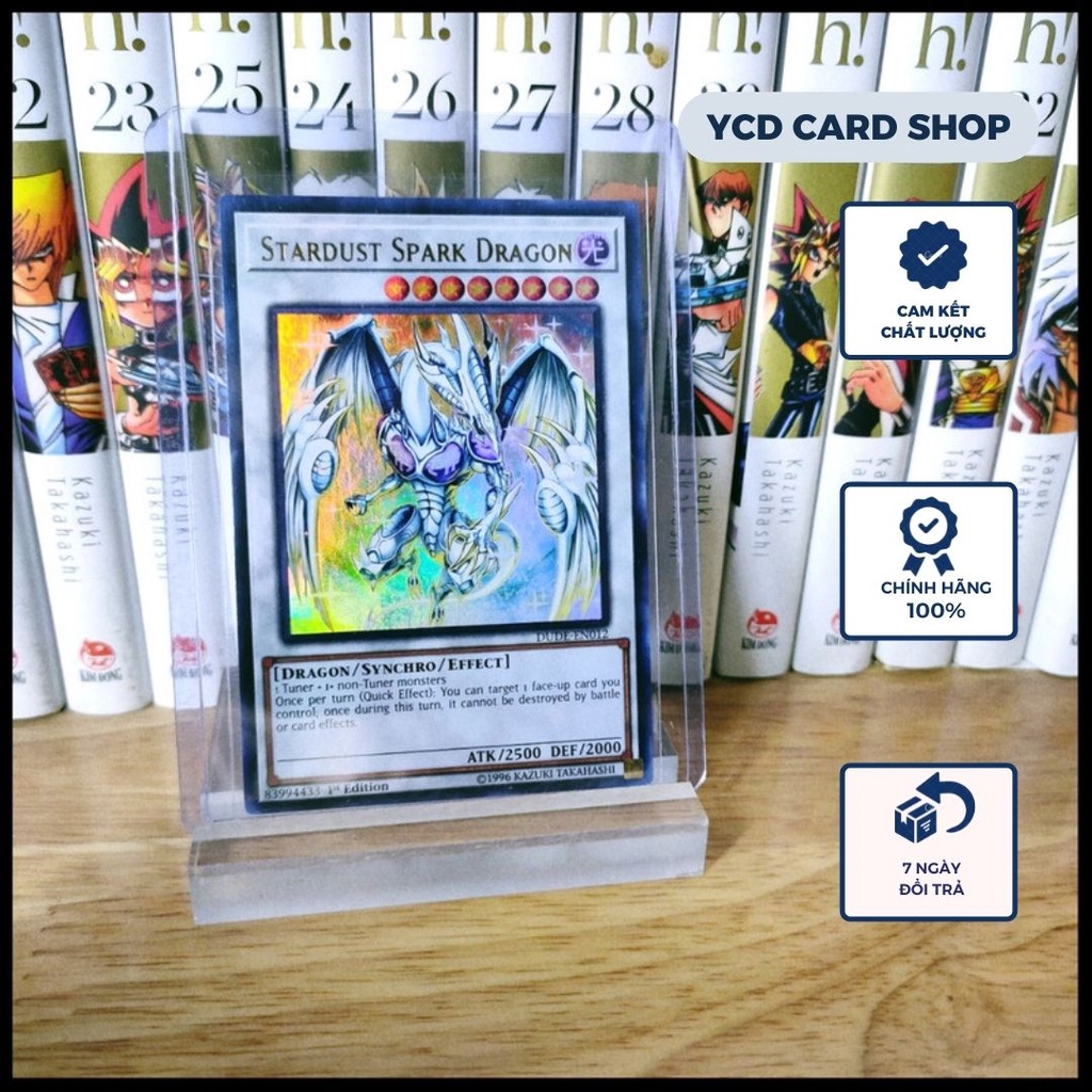 Thẻ bài yugioh chính hãng Stardust Spark Dragon – Ultra Rare