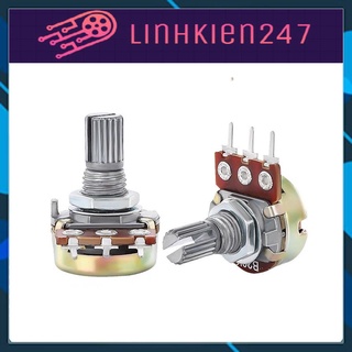 Triết áp đơn wh148/ biến trở volume/ b1k-500k / núm / nắp triết áp