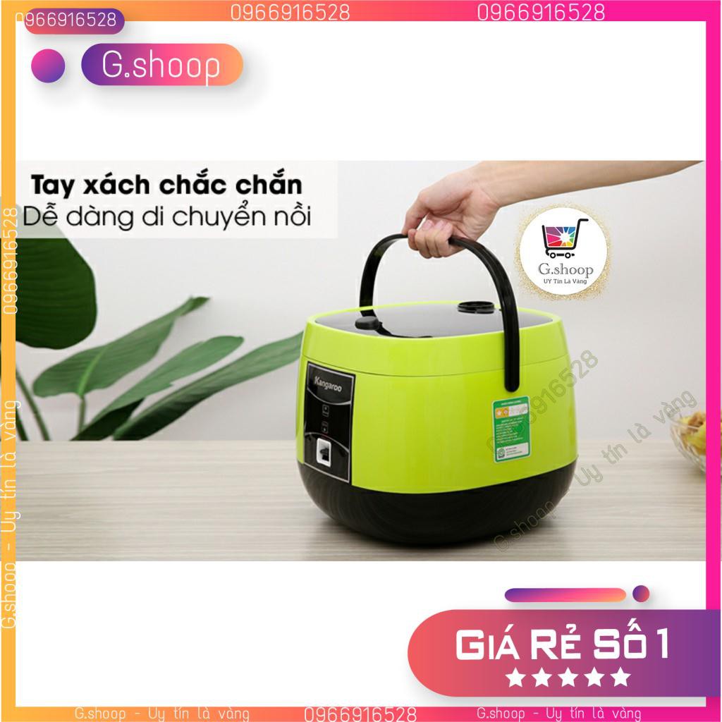 Tặng Kèm muôi xới cơm Nồi cơm Điện Quai xách Kangaroo KG22R1 2,2 lít | BigBuy360 - bigbuy360.vn