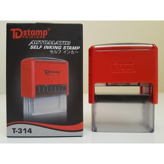 Dấu Việt Nam TDstamp T314 Khắc Dấu Logo, Nội Dung Nhiều Dòng Loại Trung