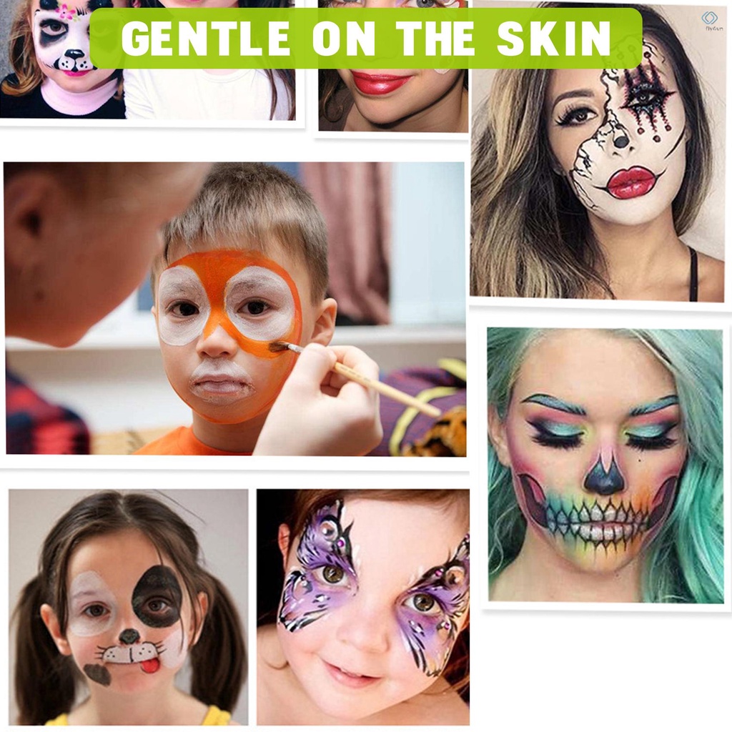 Bảng 12 màu sơn dầu thân thiện với da với 1 bảng màu kèm 4 cọ trang điểm
 | BigBuy360 - bigbuy360.vn