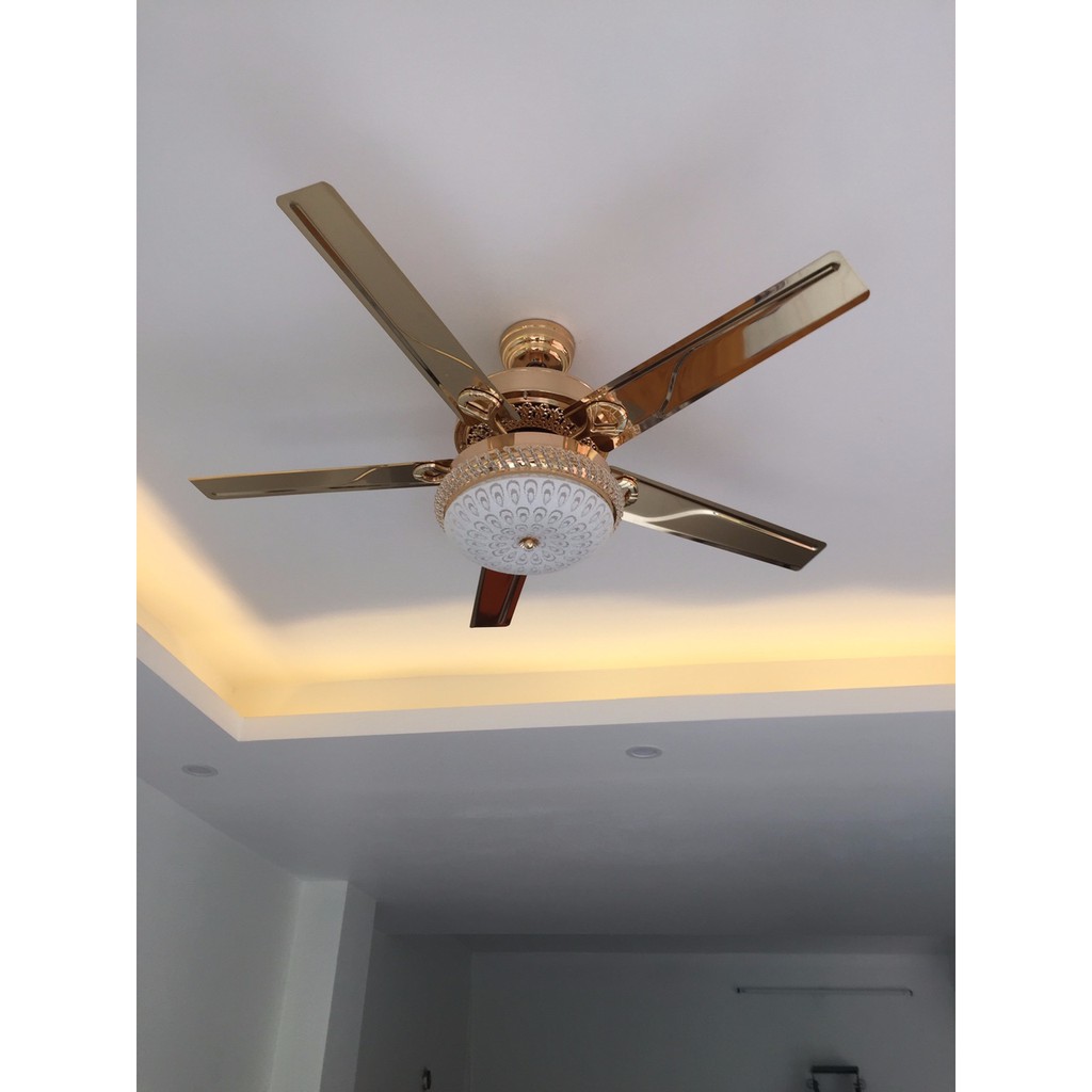 QUẠT TRẦN TRANG TRÍ có đảo chiều động cơ DC bảo hành 2 năm