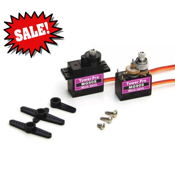 Động cơ Servo MG90S MG996R FULL KIM LOẠI BÁNH RĂNG siêu khỏe Cho Tàu Thuyền xe điều khiển RC ,robot Mg90 Sg90