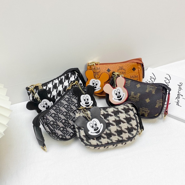 Túi Đeo Vai Thiết Kế Xinh Xắn Phong Cách Hàn Quốc Cho Bé Gái