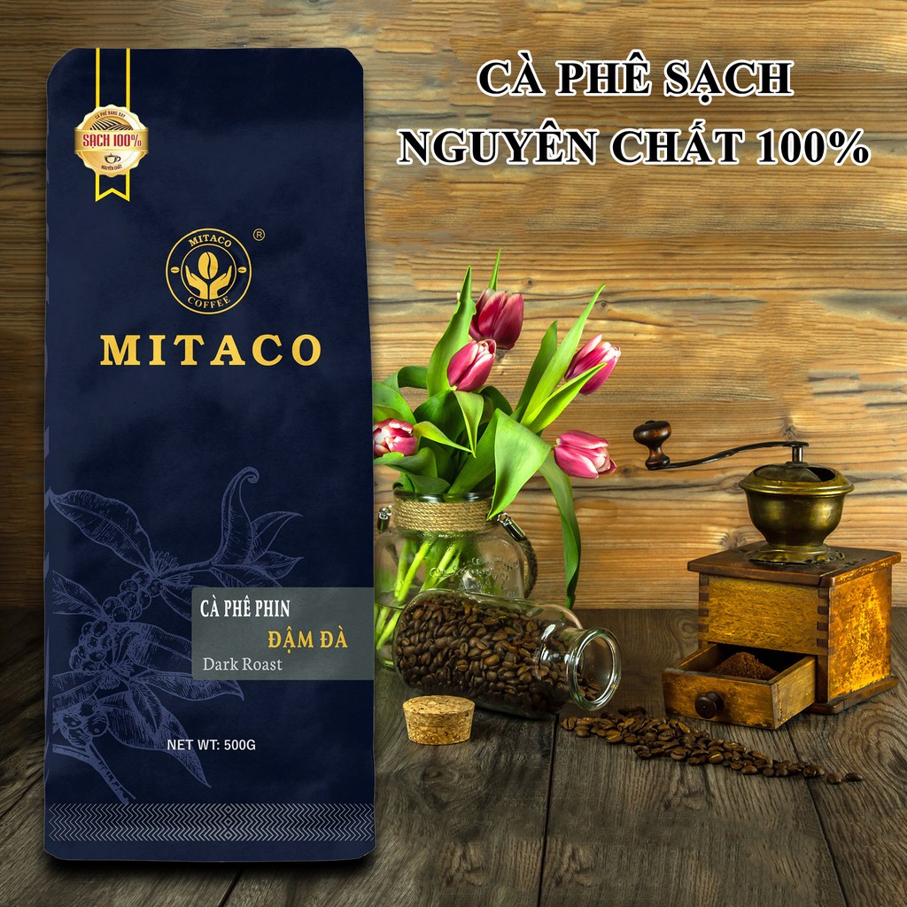 Cà Phê Phin Đậm Đà MITACO COFFEE (Gói 500g)