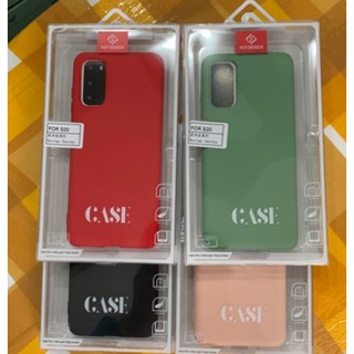 Ốp lưng Silicon màu cho Samsung Galaxy S20/ S205G Chống bẩn chính hãng KT Desing ( Full Box )
