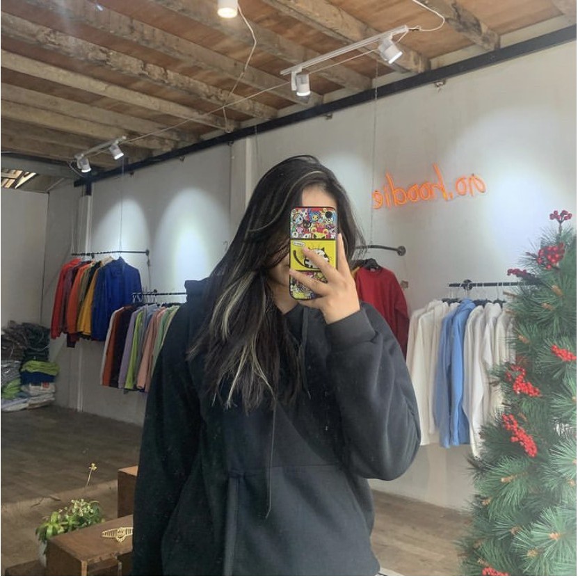 Áo Hoodie BASIC Màu Trơn Form Rộng Unisex Cho Cả Nam Và Nữ | BigBuy360 - bigbuy360.vn