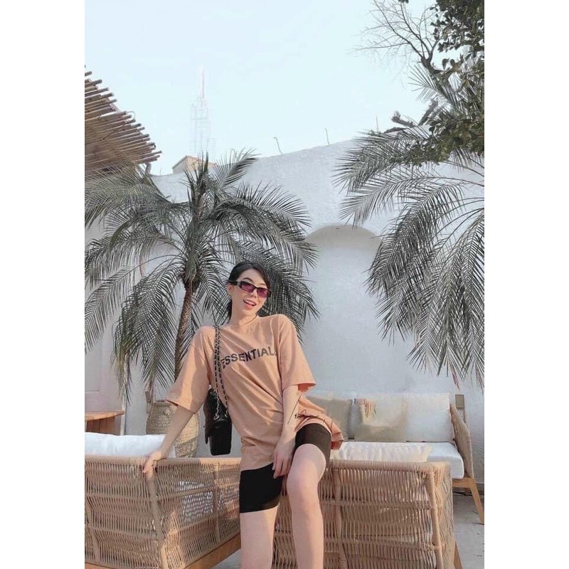 SET ÁO PHÔNG CHỮ KÈM QUẦN LEGGING NGỐ | BigBuy360 - bigbuy360.vn