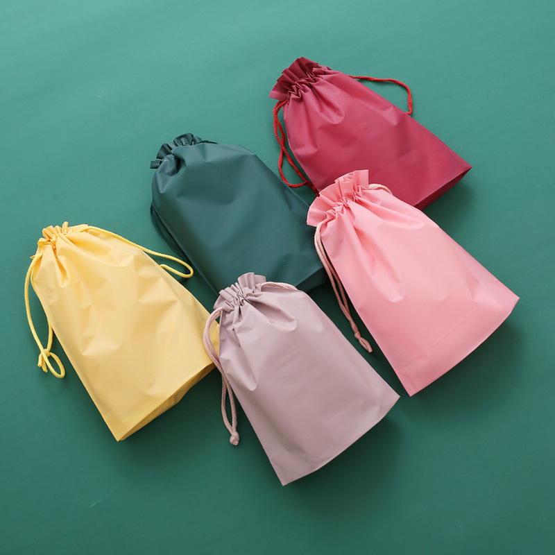 Túi rút đựng đồ đa năng bằng nhựa PE chống thấm nước 20x29cm