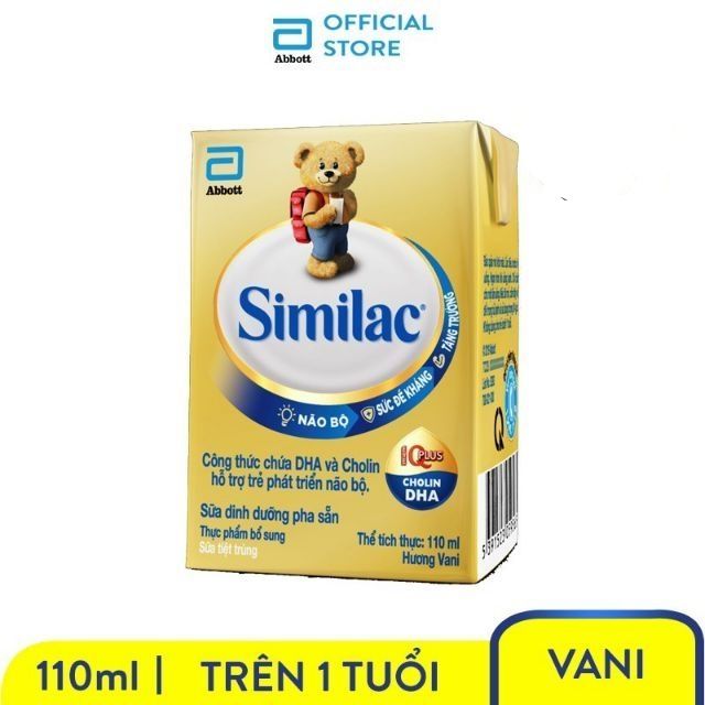 Thùng sữa pha sẵn SIMILAC IQ HMO 48 hộp 110ML