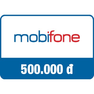 THẺ CÀO MOBIFONE 500K