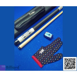[Cơ cho người Mới] Combo cơ Lỗ/Pool Colorado White [SIÊU THỊ BIDA]