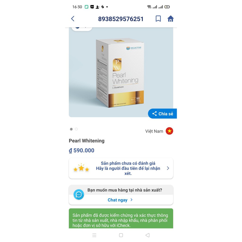 Viên Uống Trắng Da Toàn Thân Pearl Whitening - Giúp Trắng Da, Mờ Nám, Tàn Nhang | BigBuy360 - bigbuy360.vn