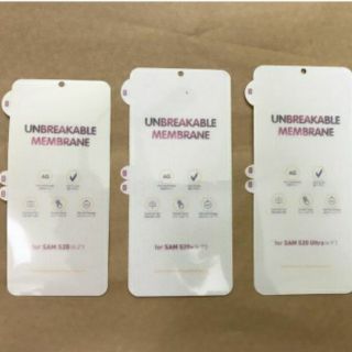 Miếng dán dẻo ppf nhám chống vân tay samsung s20 plus/s20+