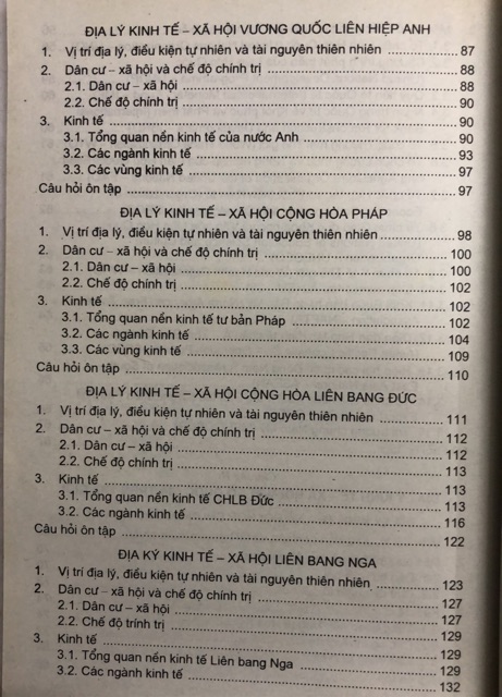 Sách - Giáo trình Địa lý kinh tế - xã hội thế giới