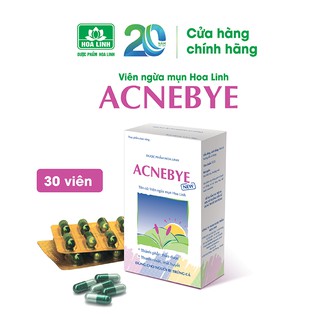 Viên trứng cá Acnebye New- hộp 3 vỉ x 10 viên nang