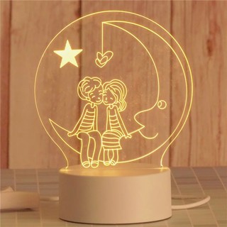 Quà giáng sinh 🎁🌲đèn sáng tạo led 3D