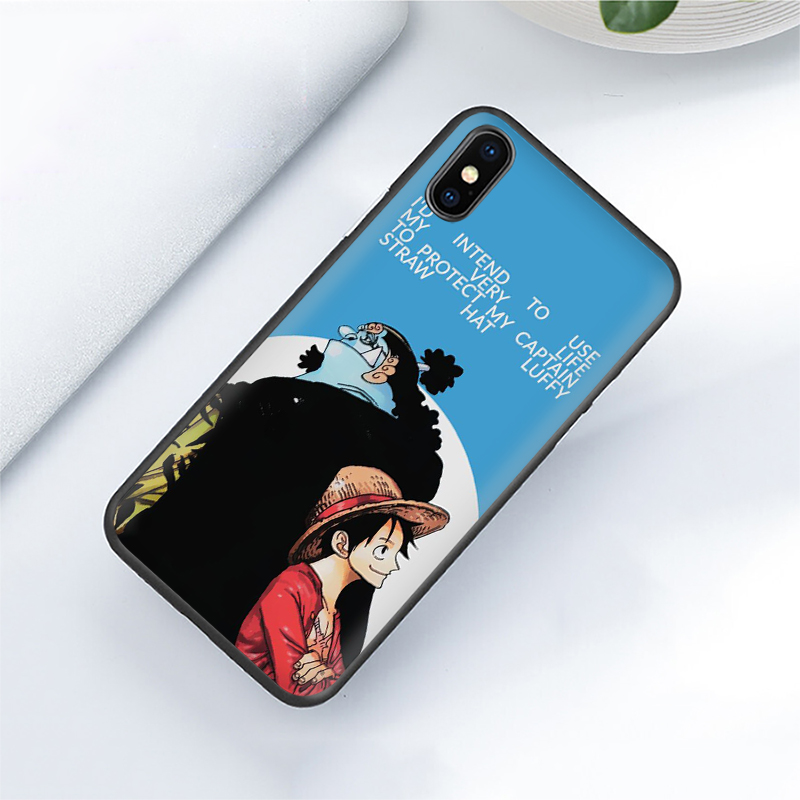 Ốp Điện Thoại Silicon Mềm Hình One Piece Yd150 Luffy Anime Cho Iphone 8 7 6s 6 Plus 5 5s Se 2016 2020