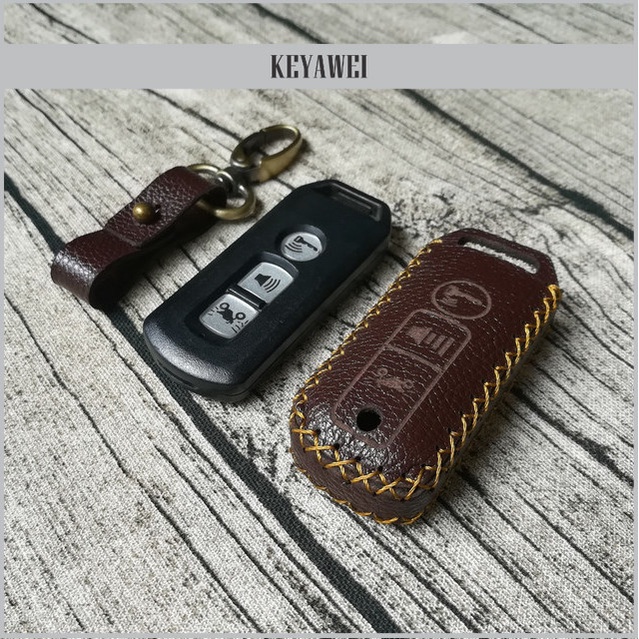 Bao da chìa khóa Honda Smartkey SH, bao da móc khóa smartkey SH, bao da chìa khóa xe SH, lead, sh mode - SH12