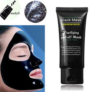 TDU_50ML Black Deep Cleansing Purifying Blackhead Pore Removal Peel-off Facial Mask
