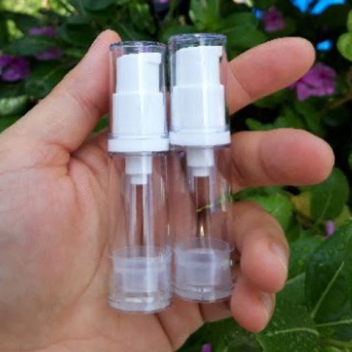 Lọ 5ml chân không nắp giọt, nắp xịt