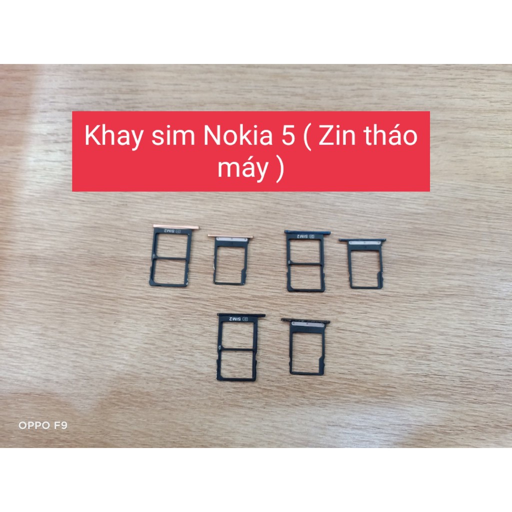 Khay sim Nokia 5 ( Zin tháo Máy)