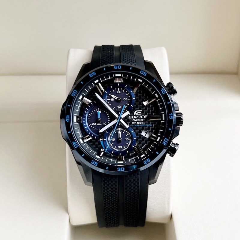 Đồng hồ nam dây cao su Casio Edifice EQS 900PB 1B