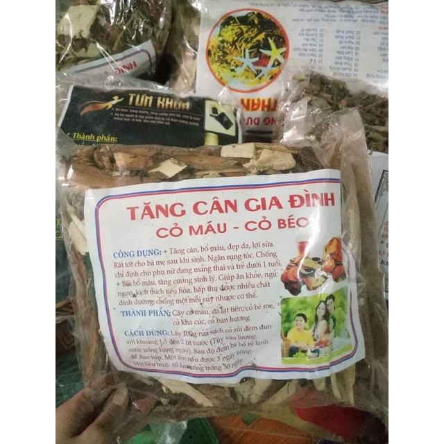 Cỏ béo tăng cân (Cỏ máu 1kg) Tăng cân đẹp da, giành cho người gầy, khó tăng cân