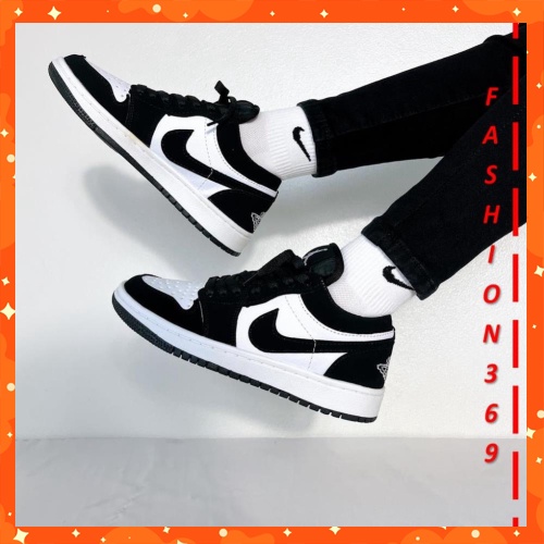 Giày jordan 1 cổ thấp hàng cao cấp jd1 các màu đen trắng low bản đẹp full size 36-43 hot hit 2021