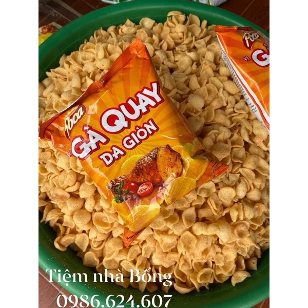 1kg snack poca gà quay da giòn