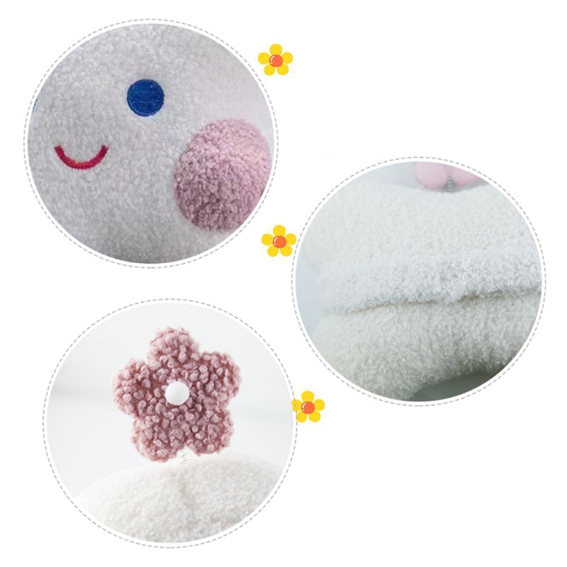 Gối Kê Cổ/Vai/Tựa Đầu Mềm Mại In Hình Hoa Hoạt Hình