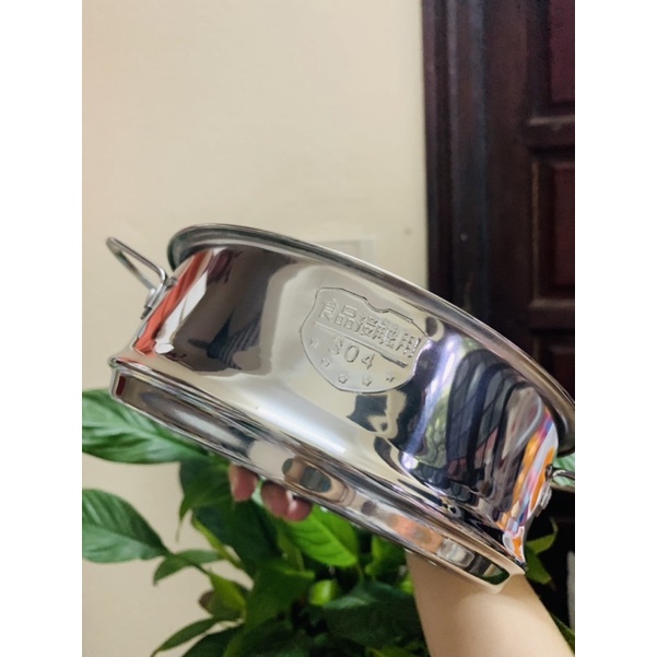 Xửng hấp inox 304 hấp đồ ăn cho bé