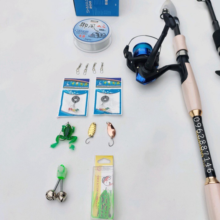 bộ cần câu lure shimano rút cao cấp chất lượng