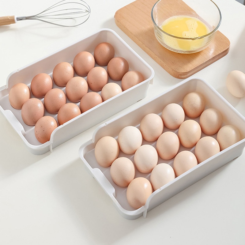 Giá Đỡ Trứng 15 Ngăn Sức Chứa Lớn Tiện Dụng Cho Tủ Lạnh