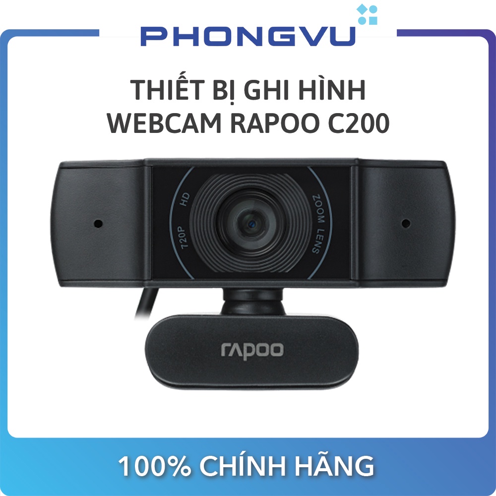 Webcam Rapoo C200 - Bảo hành 24 tháng